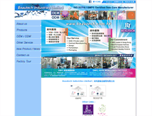 Tablet Screenshot of beautech.com.hk